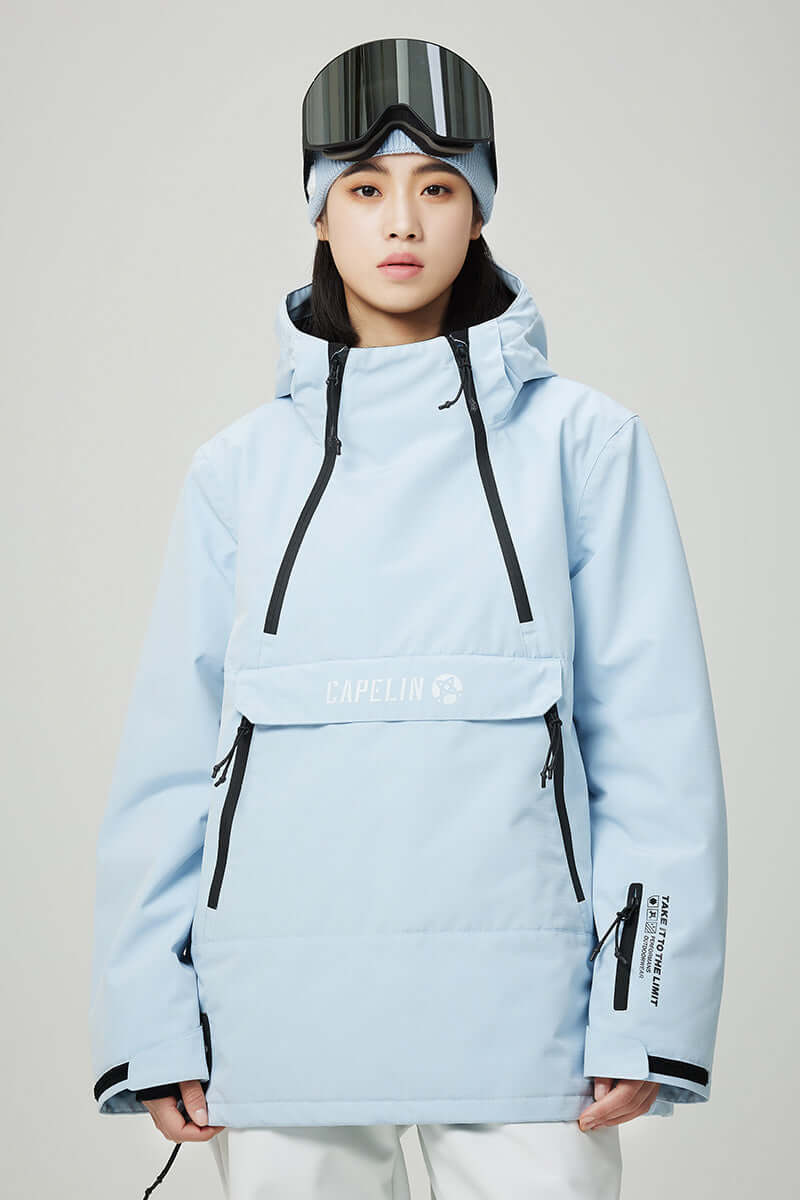 Women's Luna Pullover Snowboarding Jacket - CAPELIN CREW