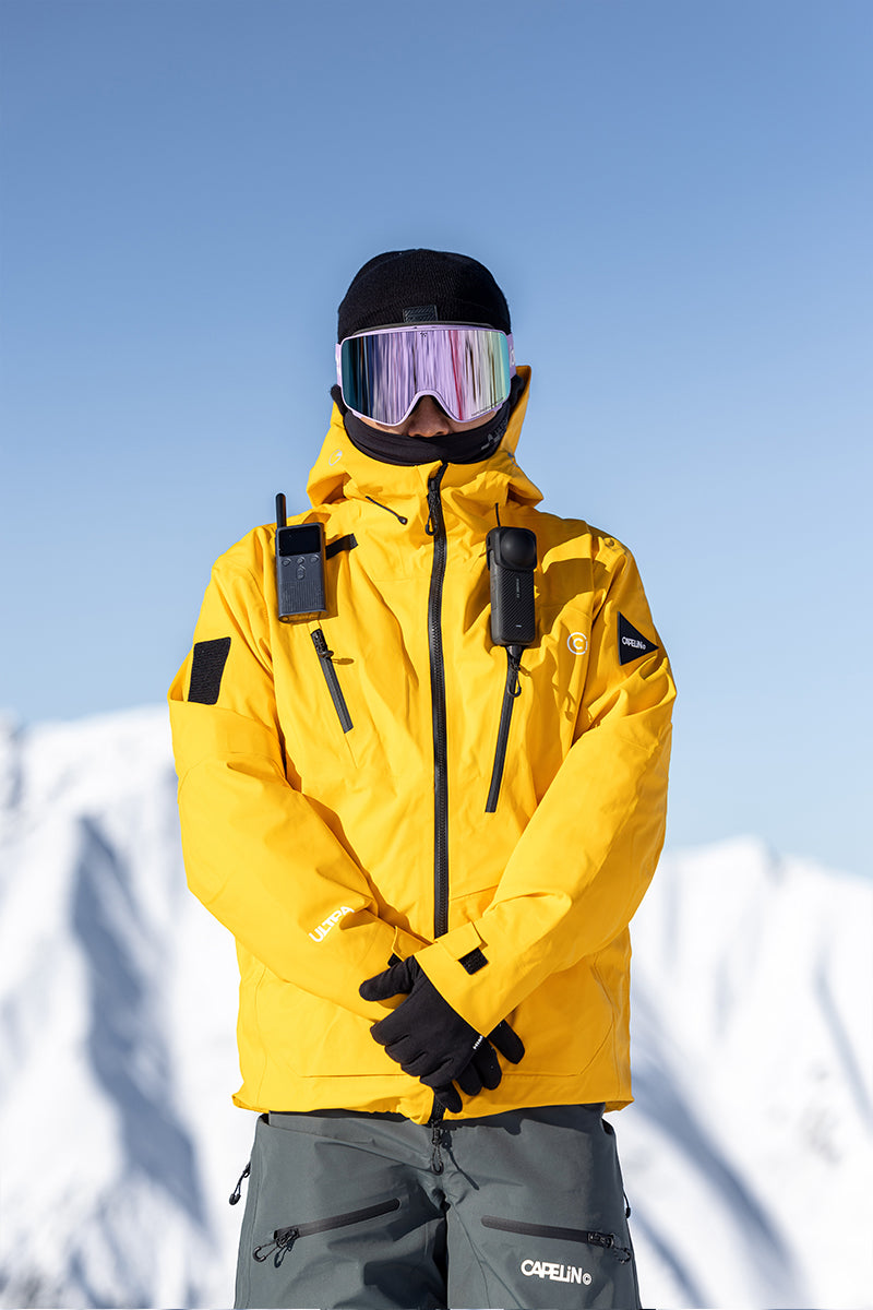 Alpha Unisex 3L Shell Snowboard Jacket