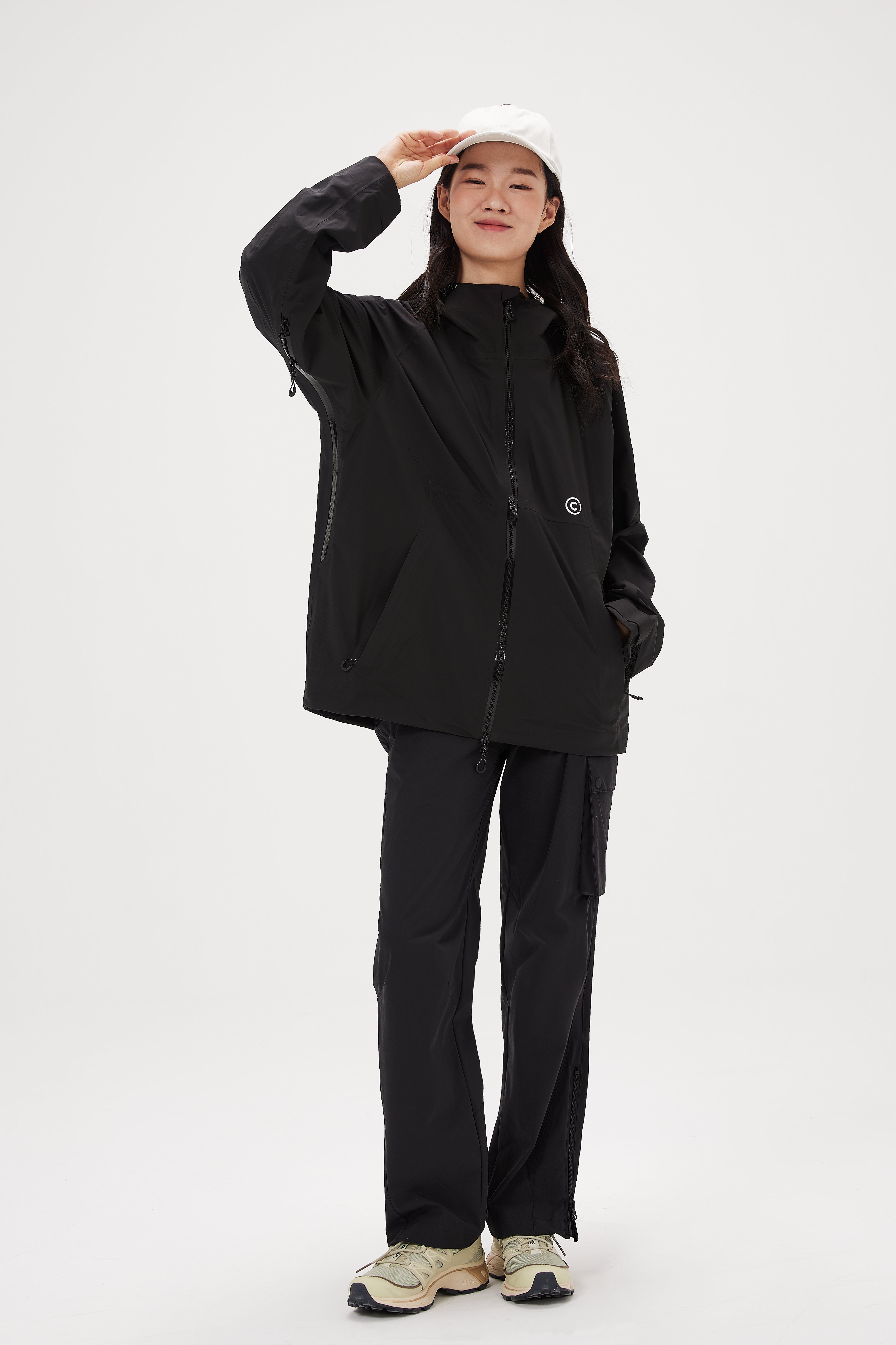  Unisex Sparkle 3L windbreaker jacket | CAPELIN CREW