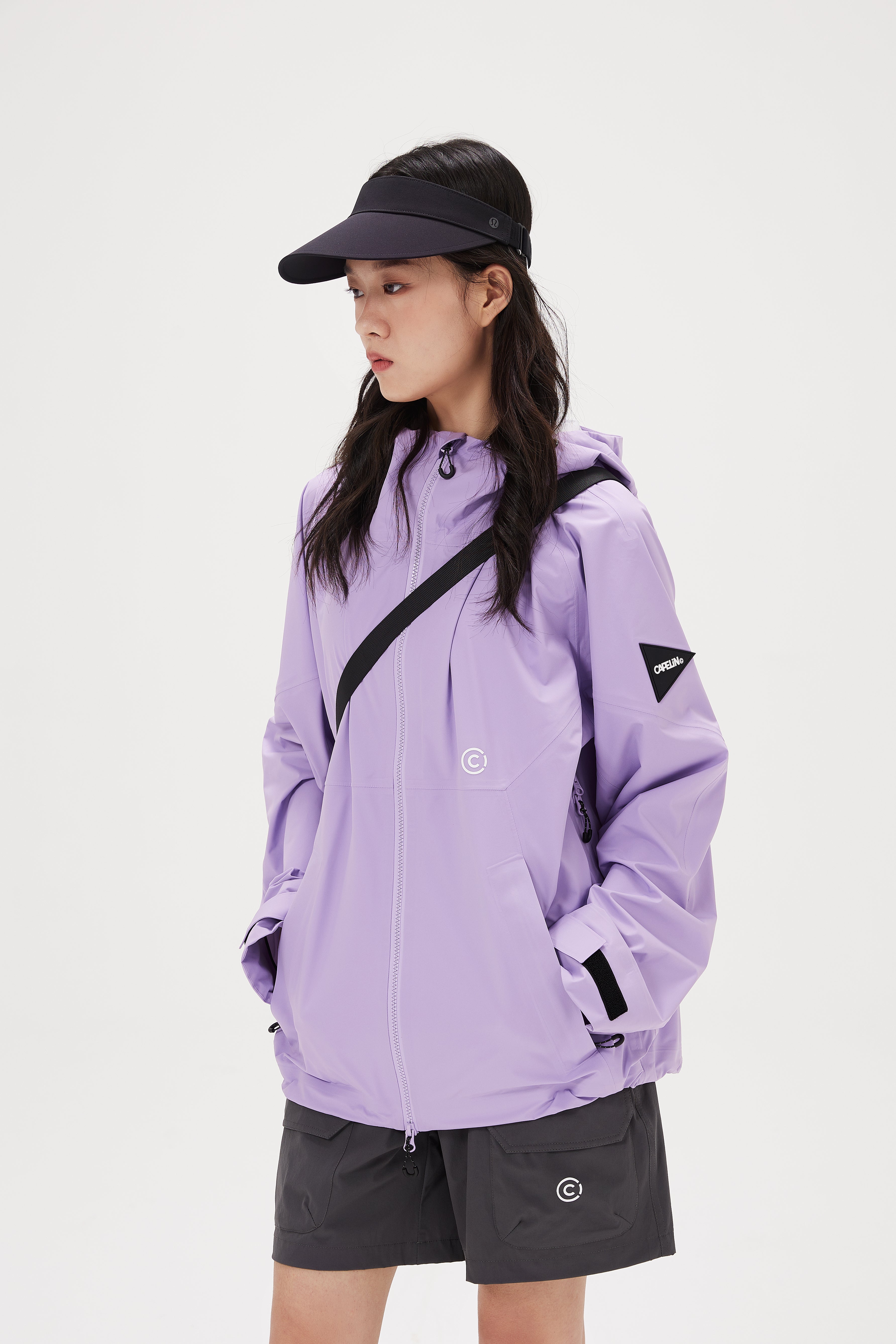  Unisex Sparkle 3L windbreaker jacket | CAPELIN CREW