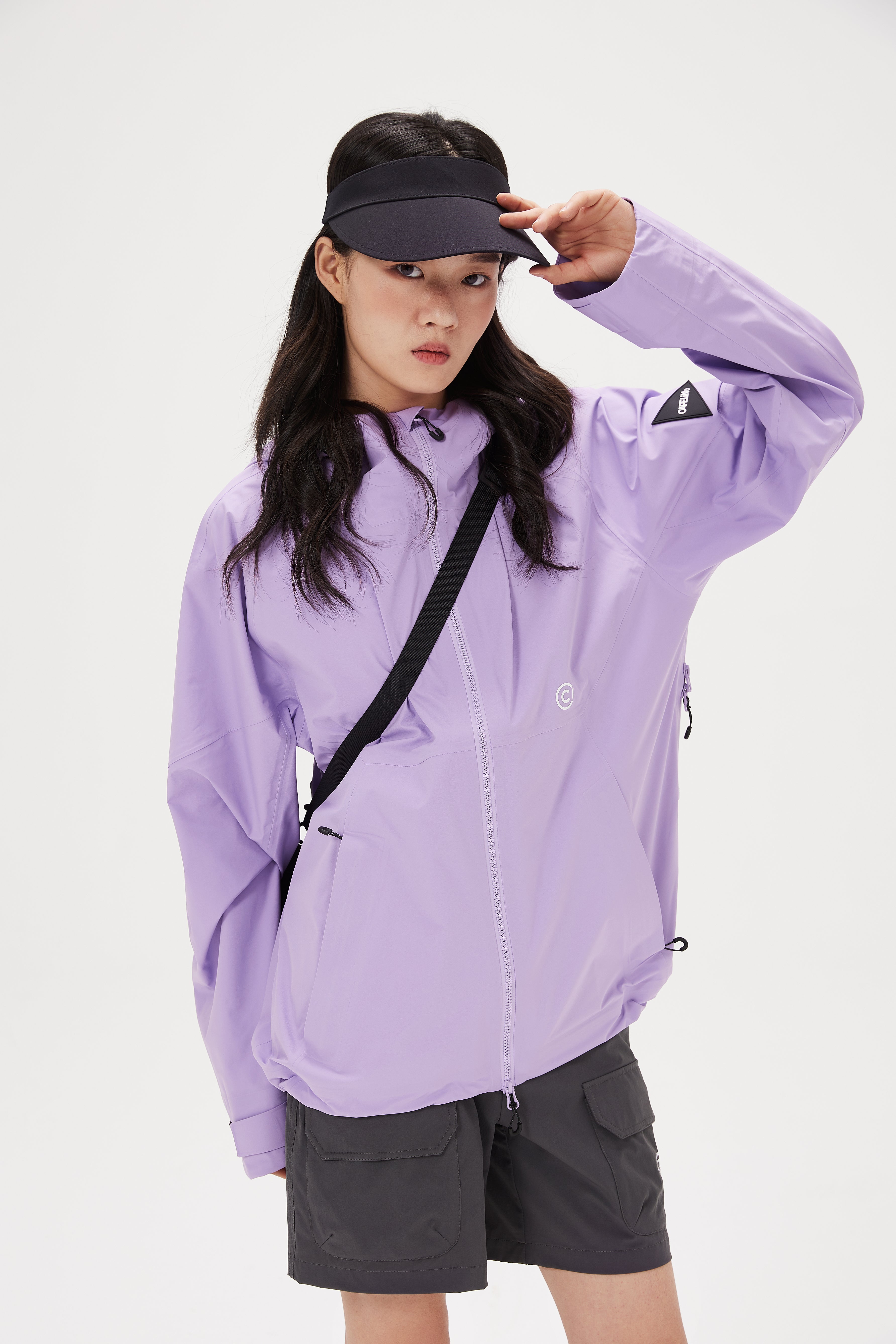  Unisex Sparkle 3L windbreaker jacket | CAPELIN CREW