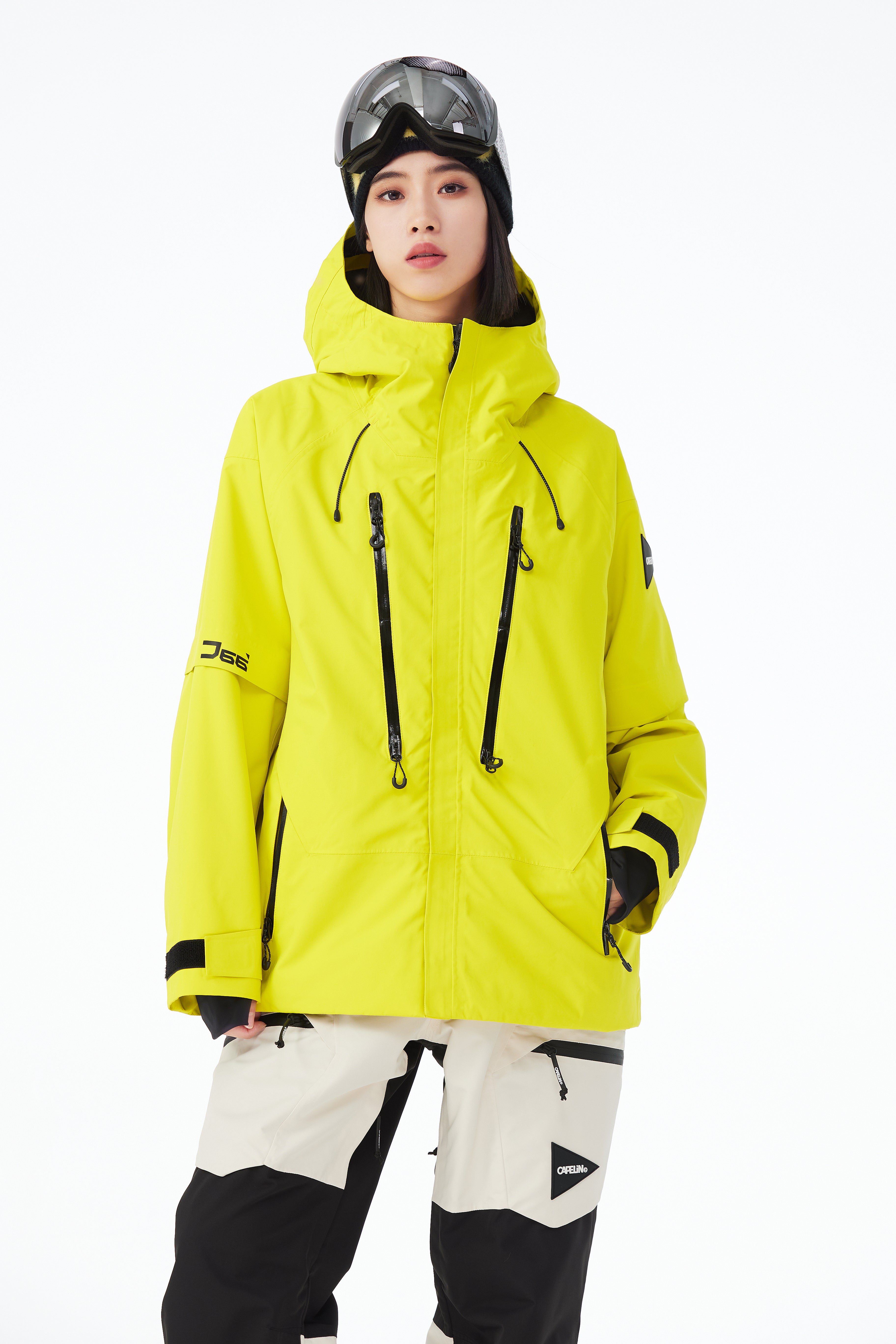 Brick Unisex Snowboarding Jacket