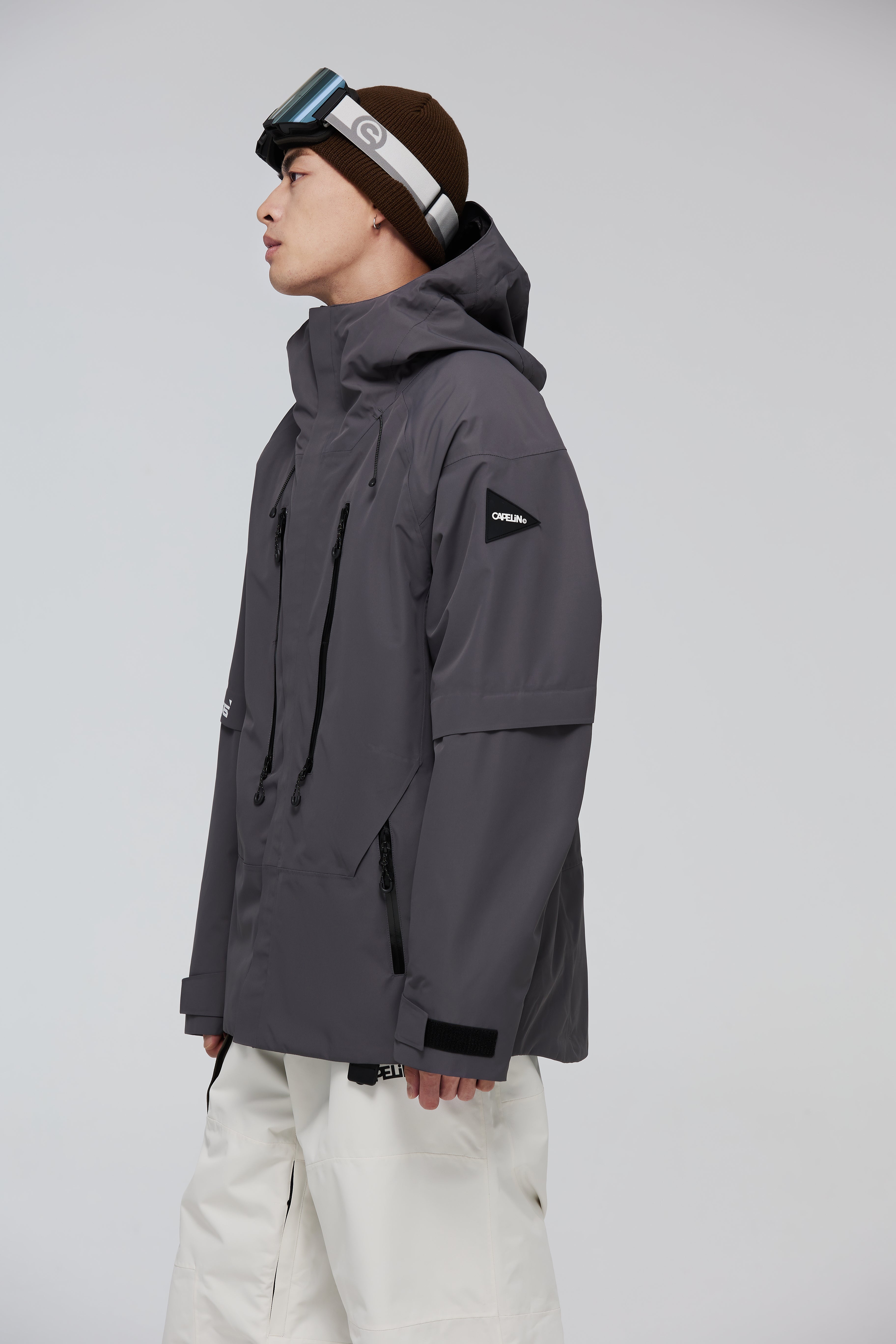 Brick Unisex Snowboarding Jacket | CAPELIN CREW