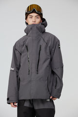 Brick Unisex Snowboarding Jacket