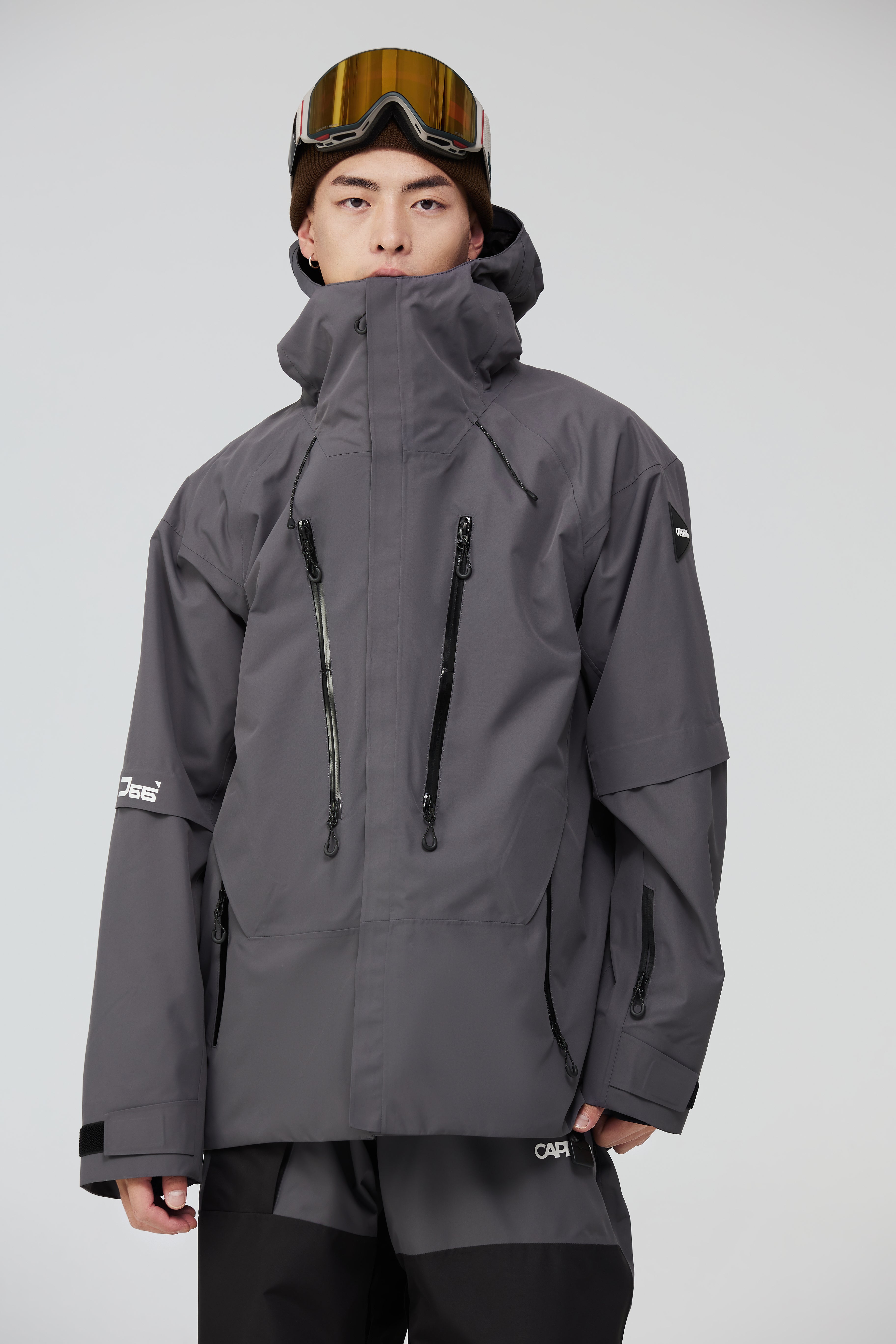 Brick Unisex Snowboarding Jacket | CAPELIN CREW