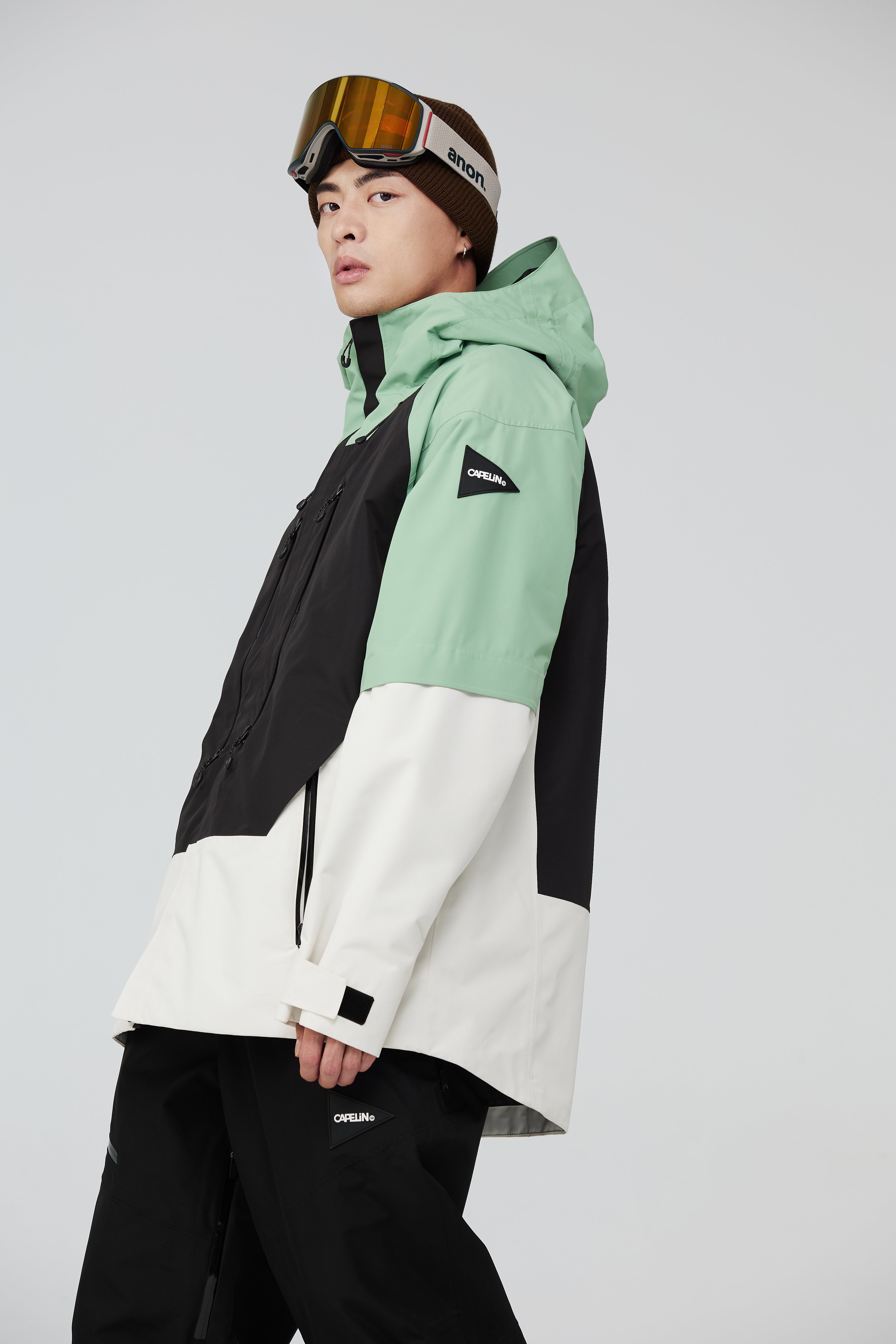 Brick Unisex Snowboarding Jacket | CAPELIN CREW