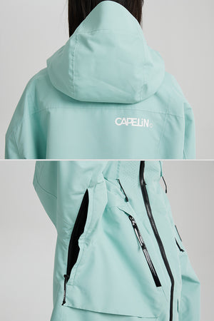 Women Space Snowboarding Jacket - CAPELIN CREW 