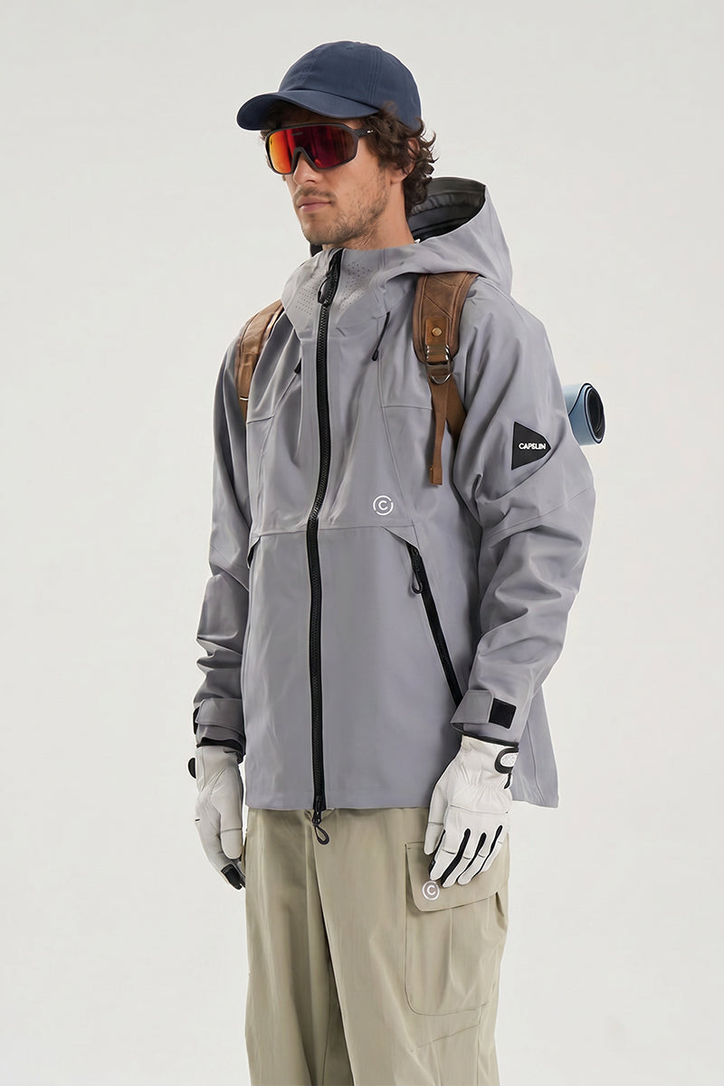 Climb Unisex 3L Shell Windbreaker Jacket