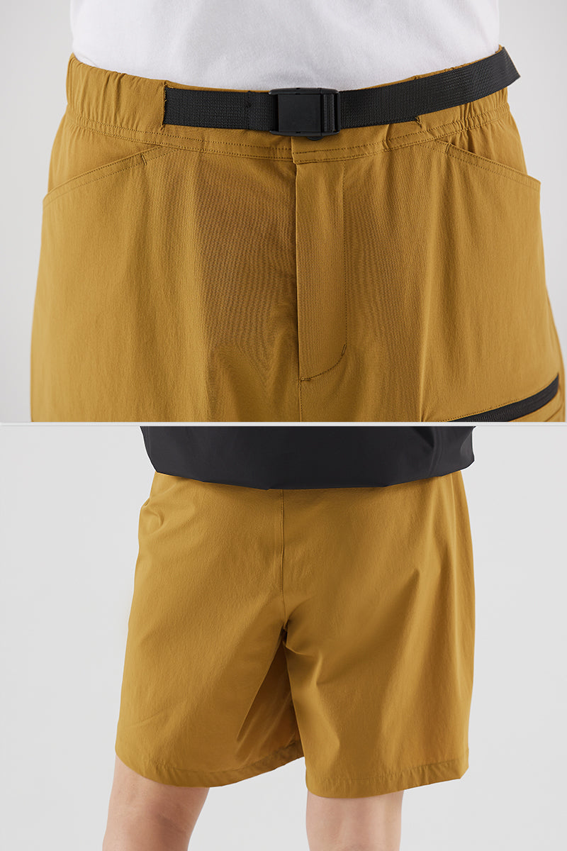 Men's Square Water Repellent Short Pant | CAPELIN CREW