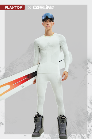 Volcanic Clay-Tech Heat-Trap Core Unisex Snowboarding & Ski Baselayer