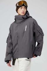 Mood Unisex Snowboarding Jacket - CAPELIN CREW 