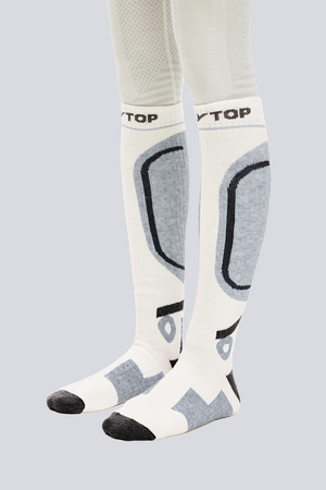 Merino Wool Over-the-Calf Snow Socks