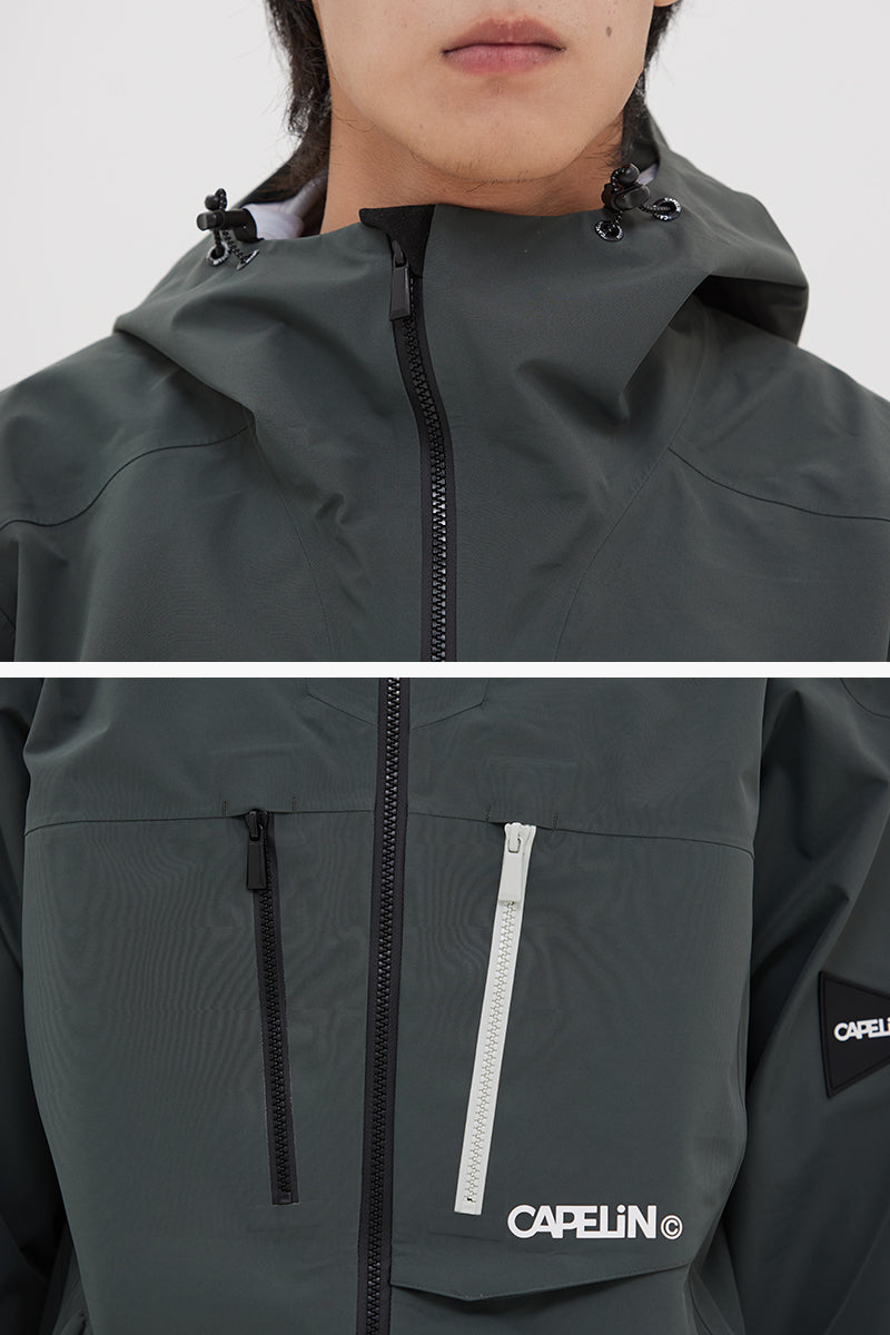 Speedy Unisex 3L Windbreaker Jacket | CAPELIN CREW