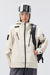 Alpha Unisex 3L Shell Snowboard Jacket