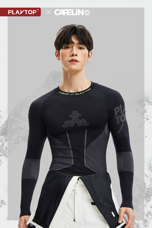 Volcanic Clay-Tech Heat-Trap Core Unisex Snowboarding & Ski Baselayer