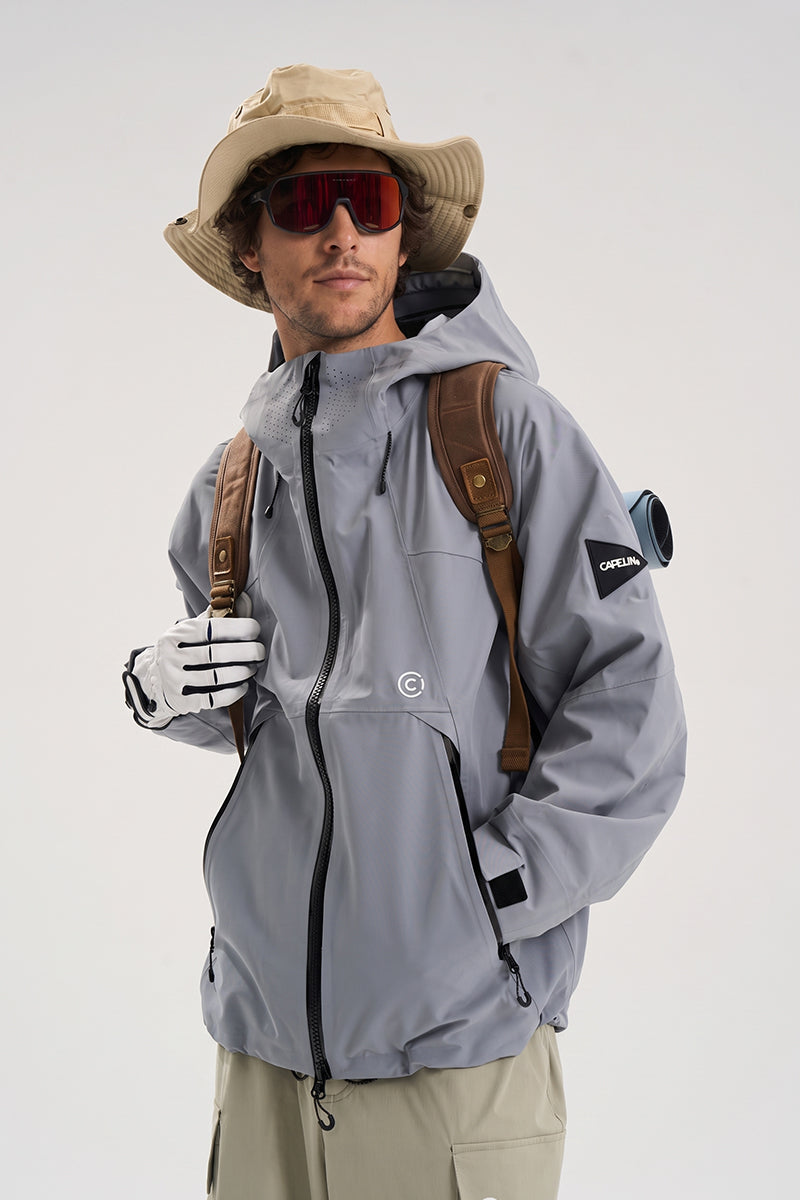 Climb Unisex 3L Shell Windbreaker Jacket