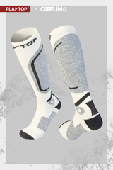 Merino Wool Over-the-Calf Snow Socks